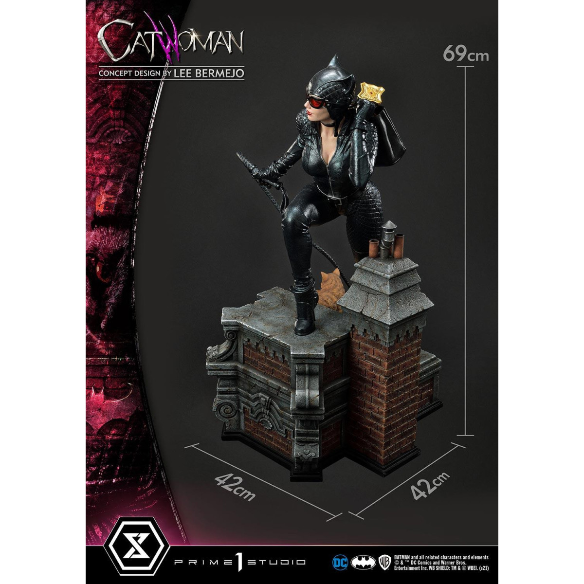 Prime 1 Studio - Catwoman Deluxe (Concept Design by Lee Bermejo) Museum Masterline 1/3