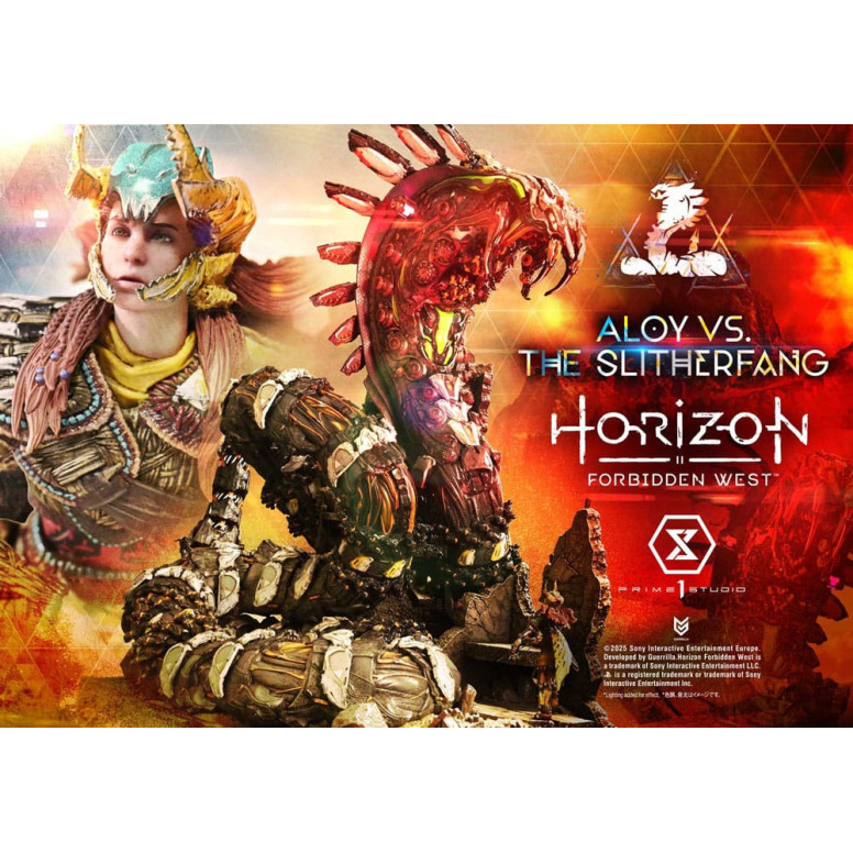 Prime 1 Studio - Aloy vs. The Slitherfang Bonus Version - Horizon Forbidden West Ultimate Diorama Masterline Series