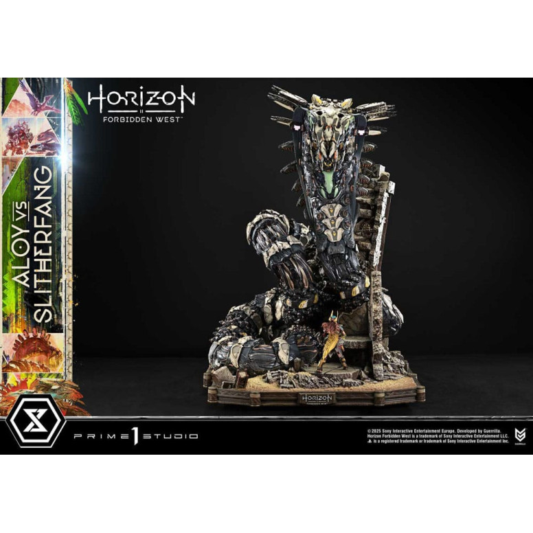Prime 1 Studio - Aloy vs. The Slitherfang Bonus Version - Horizon Forbidden West Ultimate Diorama Masterline Series