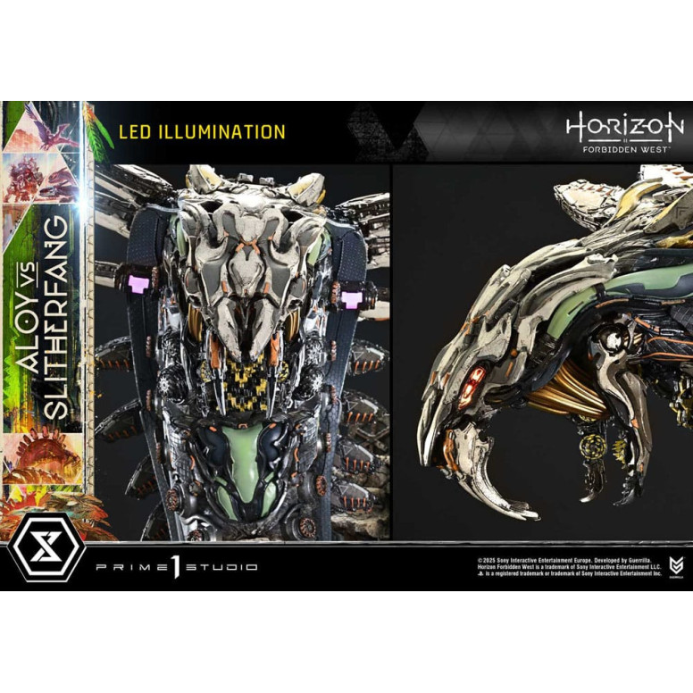 Prime 1 Studio - Aloy vs. The Slitherfang Bonus Version - Horizon Forbidden West Ultimate Diorama Masterline Series