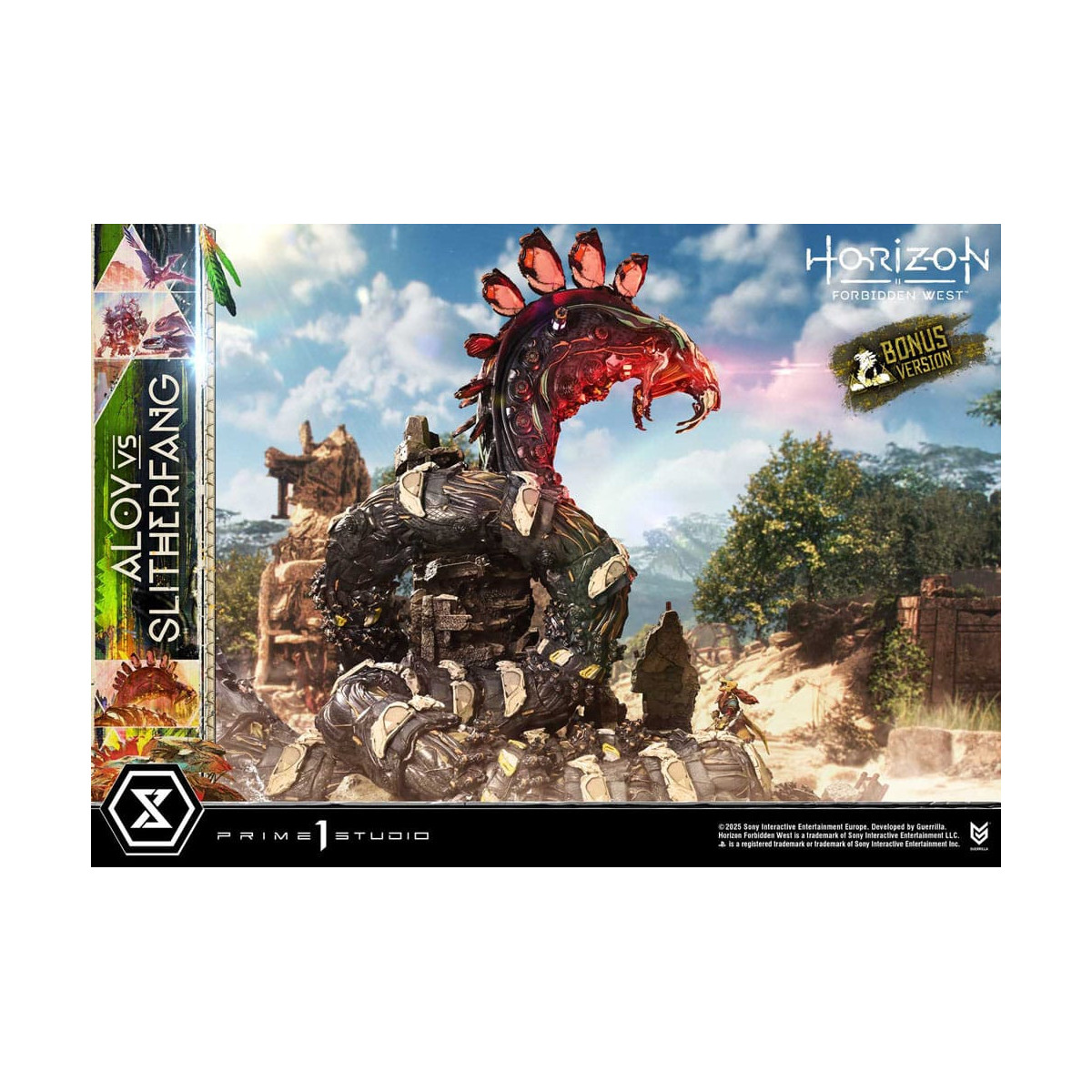 Prime 1 Studio - Aloy vs. The Slitherfang Bonus Version - Horizon Forbidden West Ultimate Diorama Masterline Series