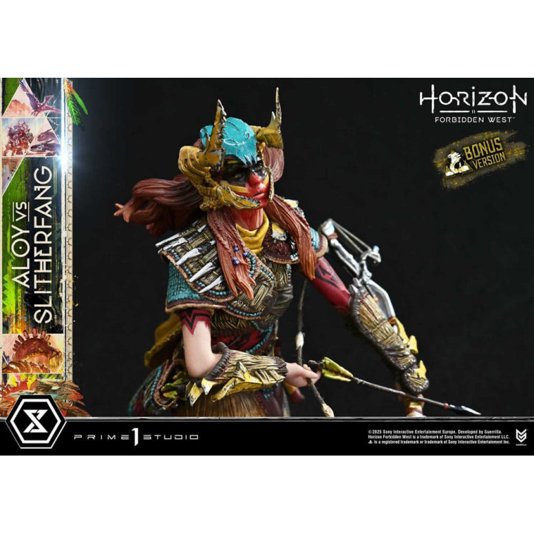 Prime 1 Studio - Aloy vs. The Slitherfang Bonus Version - Horizon Forbidden West Ultimate Diorama Masterline Series