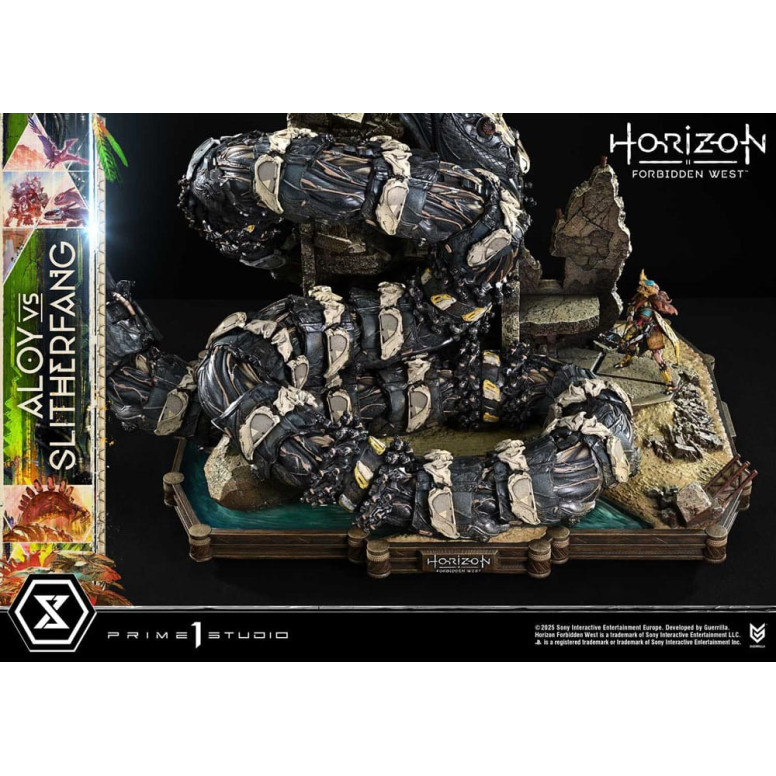 Prime 1 Studio - Aloy vs. The Slitherfang Bonus Version - Horizon Forbidden West Ultimate Diorama Masterline Series