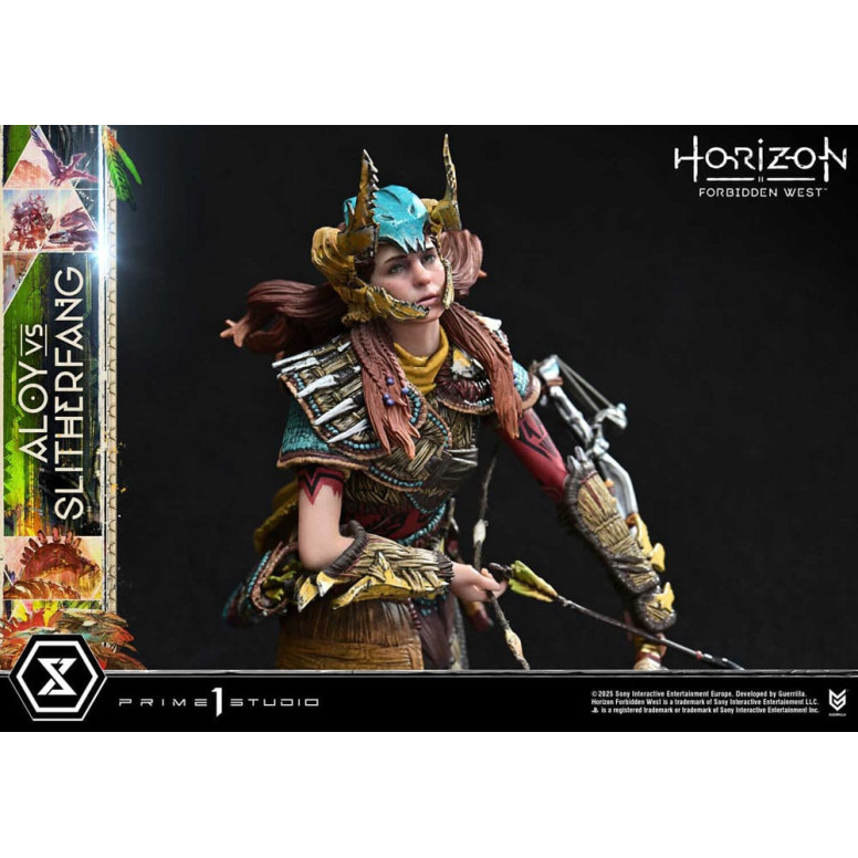 Prime 1 Studio - Aloy vs. The Slitherfang Bonus Version - Horizon Forbidden West Ultimate Diorama Masterline Series