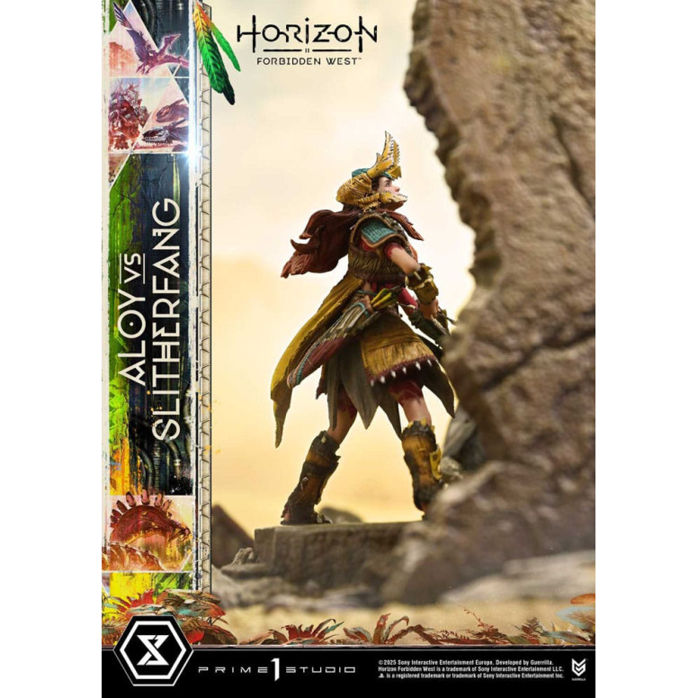 Prime 1 Studio - Aloy vs. The Slitherfang Bonus Version - Horizon Forbidden West Ultimate Diorama Masterline Series