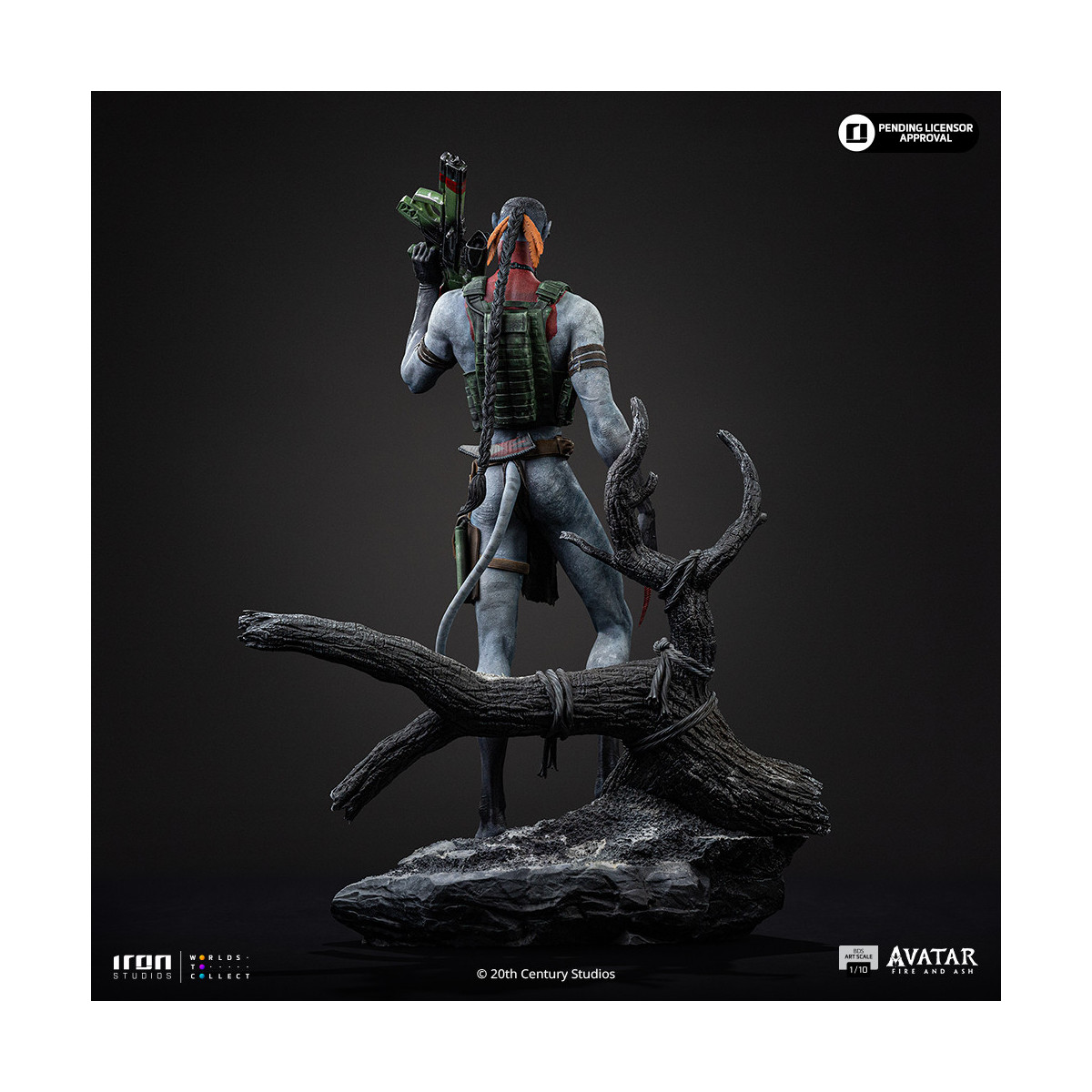 Iron Studios - Miles Quaritch Art Scale 1/10 - Avatar 3: Fire and Ash