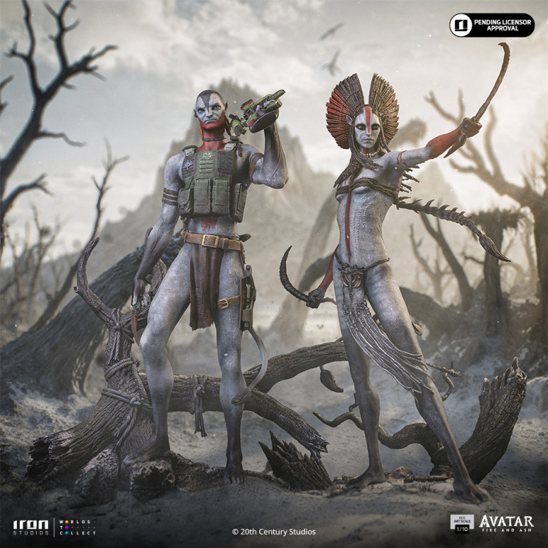 Iron Studios - Miles Quaritch Art Scale 1/10 - Avatar 3: Fire and Ash