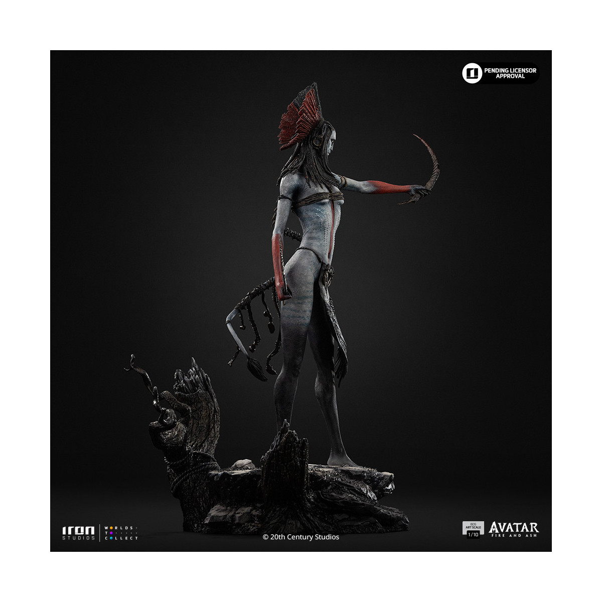 Iron Studios - Varang Art Scale 1/10 - Avatar 3: Fire and Ash