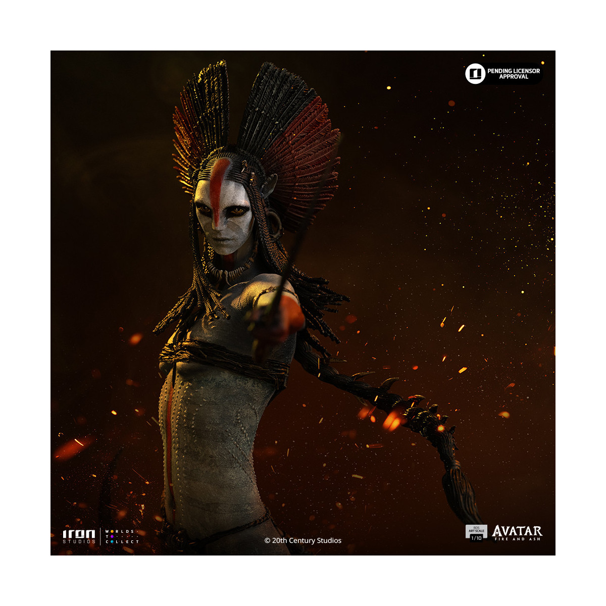 Iron Studios - Varang Art Scale 1/10 - Avatar 3: Fire and Ash