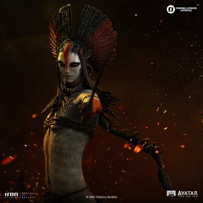 Iron Studios - Varang Art Scale 1/10 - Avatar 3: Fire and Ash