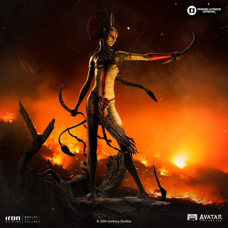 Iron Studios - Varang Art Scale 1/10 - Avatar 3: Fire and Ash