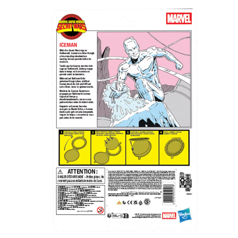 Hasbro Marvel Legends Series - Iceman - Secret Wars