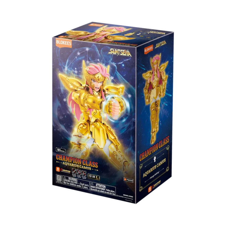 Blokees Saint Seiya - Champion Class Aquarius Camus - Camus des Wassermanns