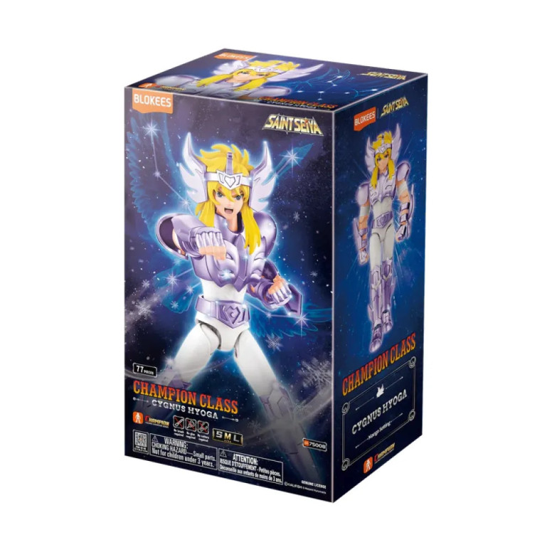 Blokees Saint Seiya - Champion Class Cygnus Hyoga v2 - Hyoga des Schwans