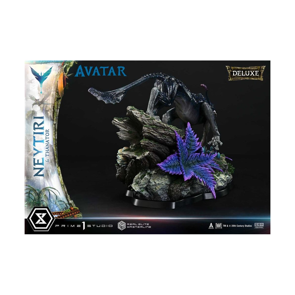 Prime 1 Studio - Avatar - Neytiri & Thanator Deluxe Bonus Version Real Elite Masterline Series 1/4
