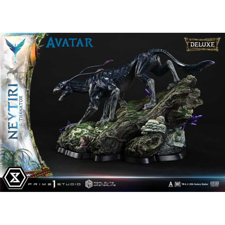 Prime 1 Studio - Avatar - Neytiri & Thanator Deluxe Bonus Version Real Elite Masterline Series 1/4