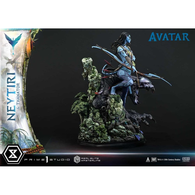 Prime 1 Studio - Avatar - Neytiri & Thanator Deluxe Bonus Version Real Elite Masterline Series 1/4