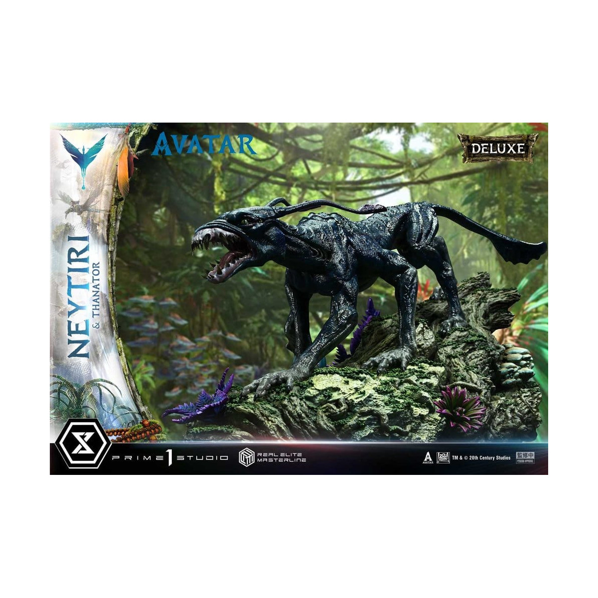 Prime 1 Studio - Avatar - Neytiri & Thanator Deluxe Bonus Version Real Elite Masterline Series 1/4