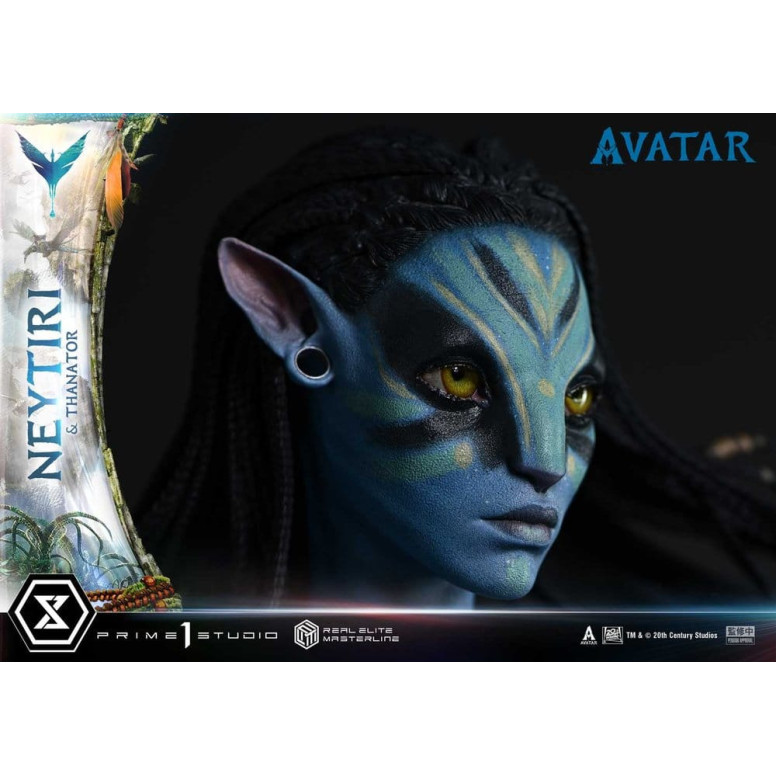 Prime 1 Studio - Avatar - Neytiri & Thanator Deluxe Bonus Version Real Elite Masterline Series 1/4