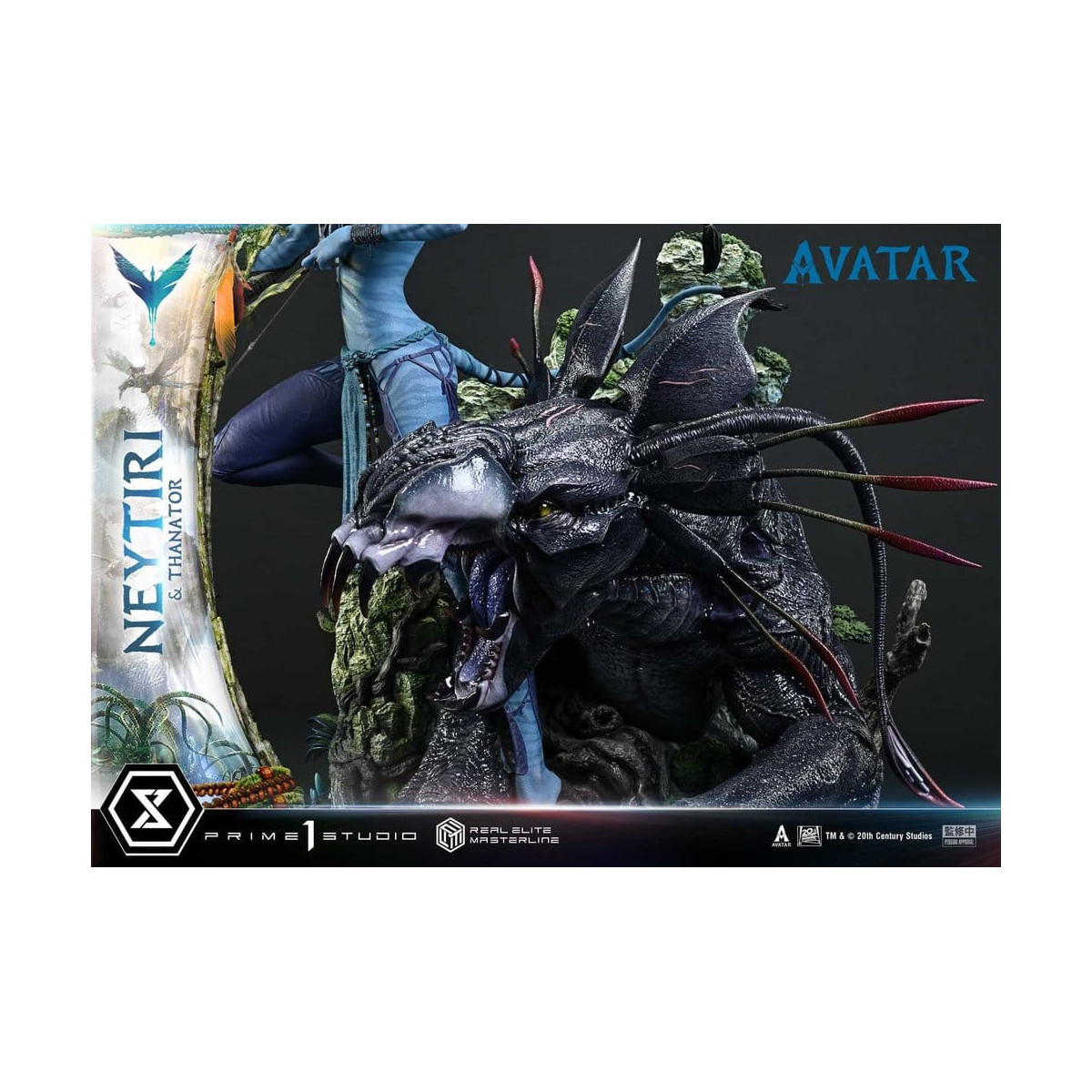 Prime 1 Studio - Avatar - Neytiri & Thanator Deluxe Bonus Version Real Elite Masterline Series 1/4