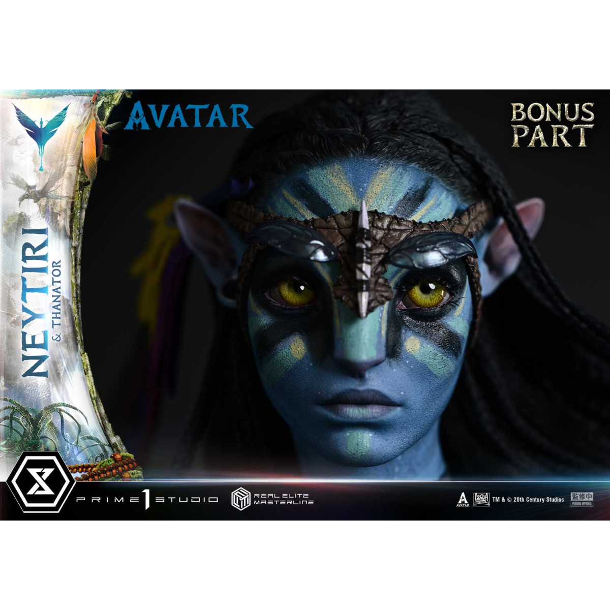 Prime 1 Studio - Avatar - Neytiri & Thanator Deluxe Bonus Version Real Elite Masterline Series 1/4