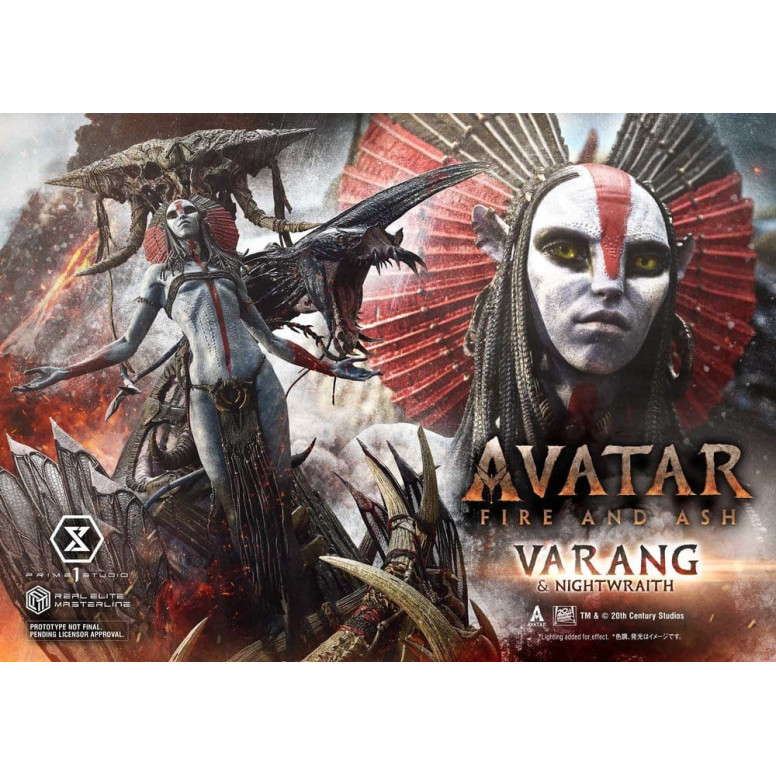Prime 1 Studio - Avatar: Fire & Ash - Varang & Nightwraith Bonus Version - Real Elite Masterline Series 1/4