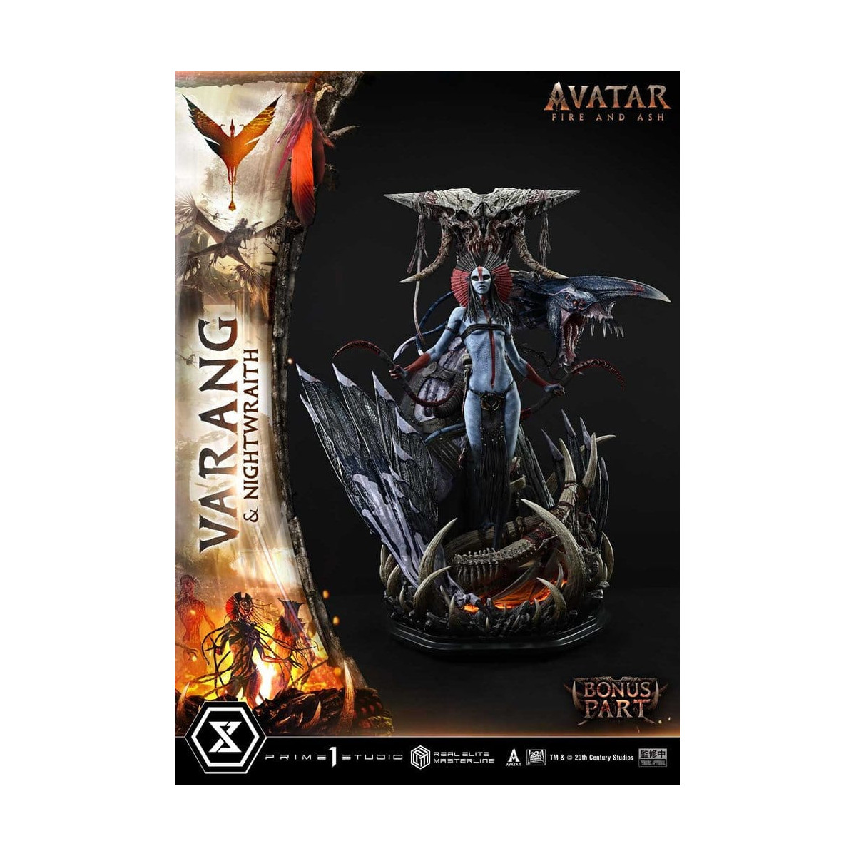 Prime 1 Studio - Avatar: Fire & Ash - Varang & Nightwraith Bonus Version - Real Elite Masterline Series 1/4