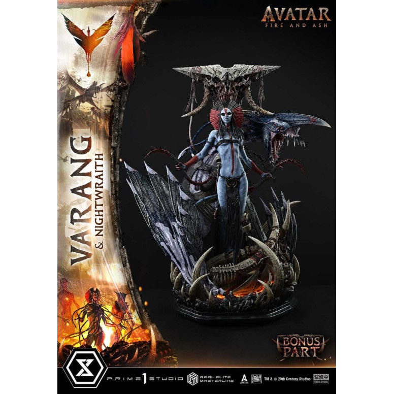 Prime 1 Studio - Avatar: Fire & Ash - Varang & Nightwraith Bonus Version - Real Elite Masterline Series 1/4