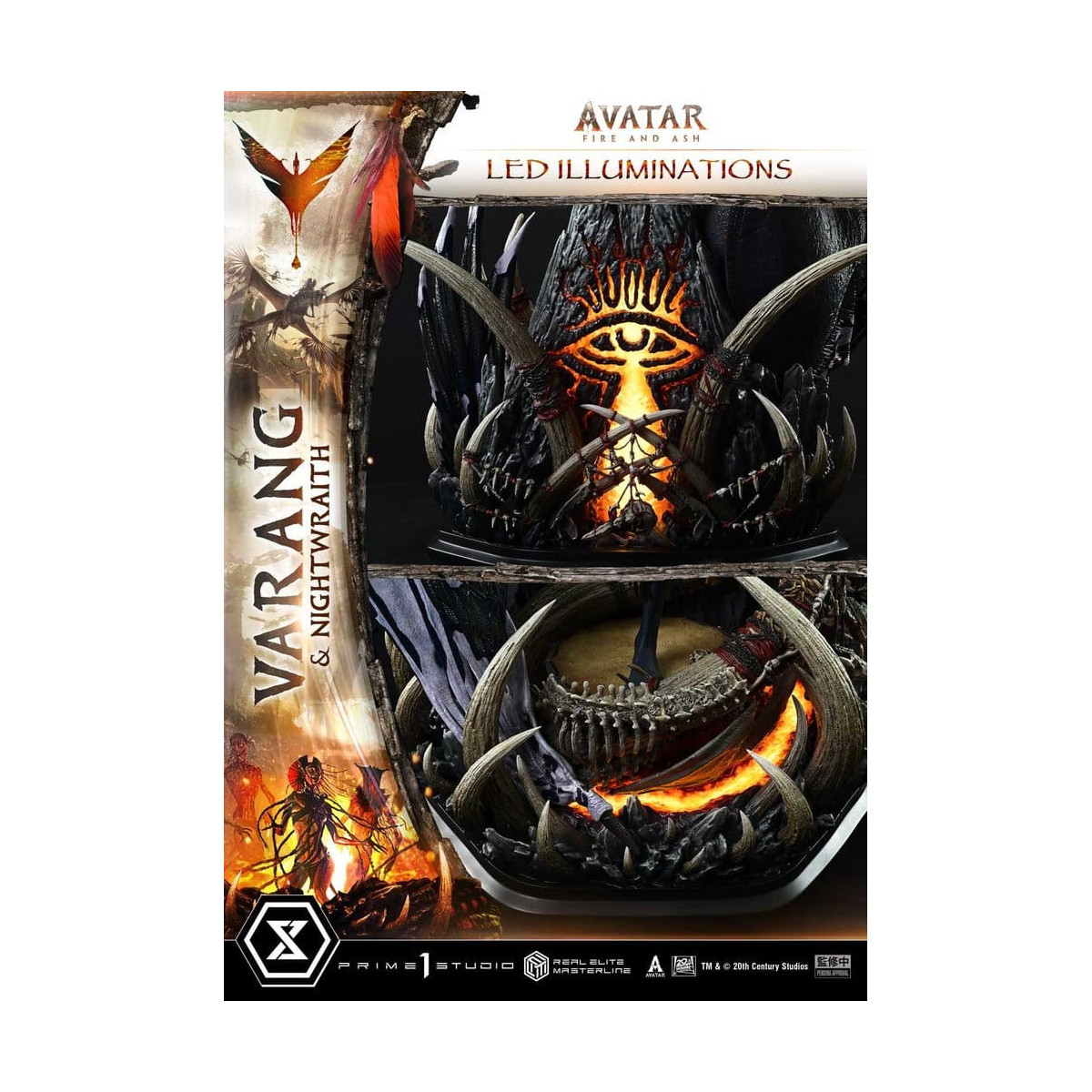 Prime 1 Studio - Avatar: Fire & Ash - Varang & Nightwraith Bonus Version - Real Elite Masterline Series 1/4