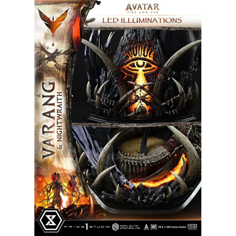 Prime 1 Studio - Avatar: Fire & Ash - Varang & Nightwraith Bonus Version - Real Elite Masterline Series 1/4