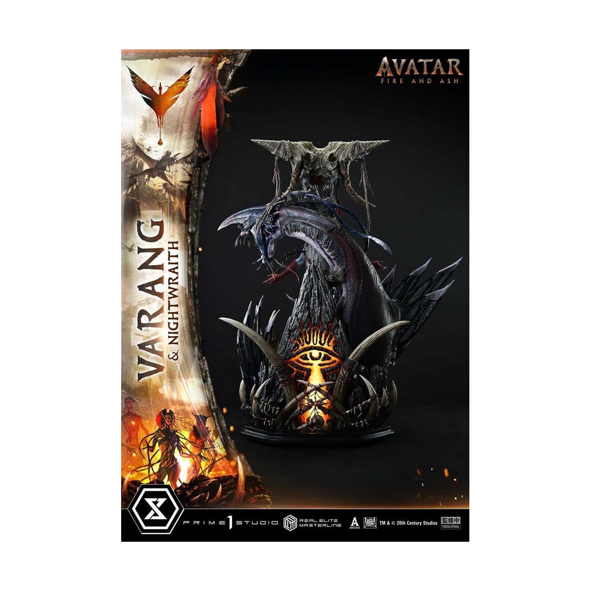 Prime 1 Studio - Avatar: Fire & Ash - Varang & Nightwraith Bonus Version - Real Elite Masterline Series 1/4