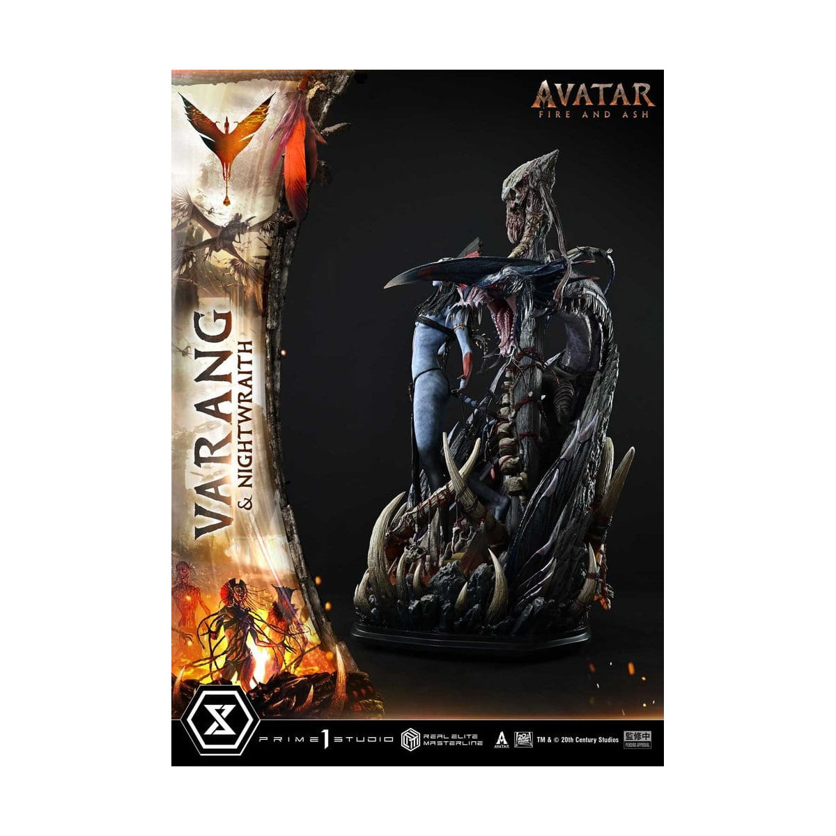 Prime 1 Studio - Avatar: Fire & Ash - Varang & Nightwraith Bonus Version - Real Elite Masterline Series 1/4