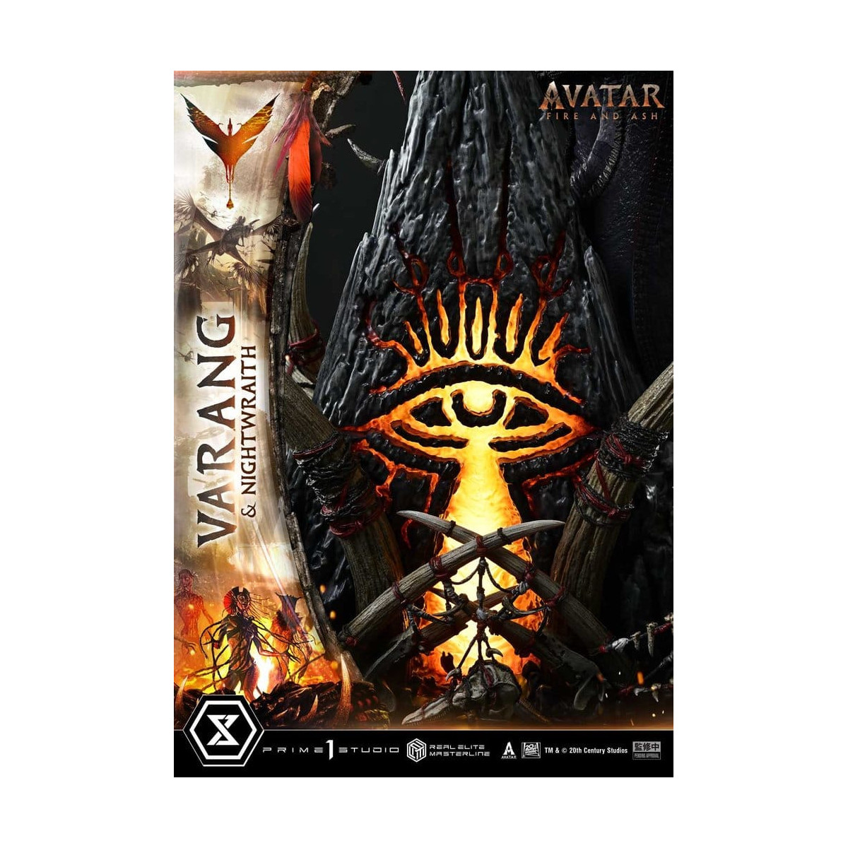 Prime 1 Studio - Avatar: Fire & Ash - Varang & Nightwraith Bonus Version - Real Elite Masterline Series 1/4