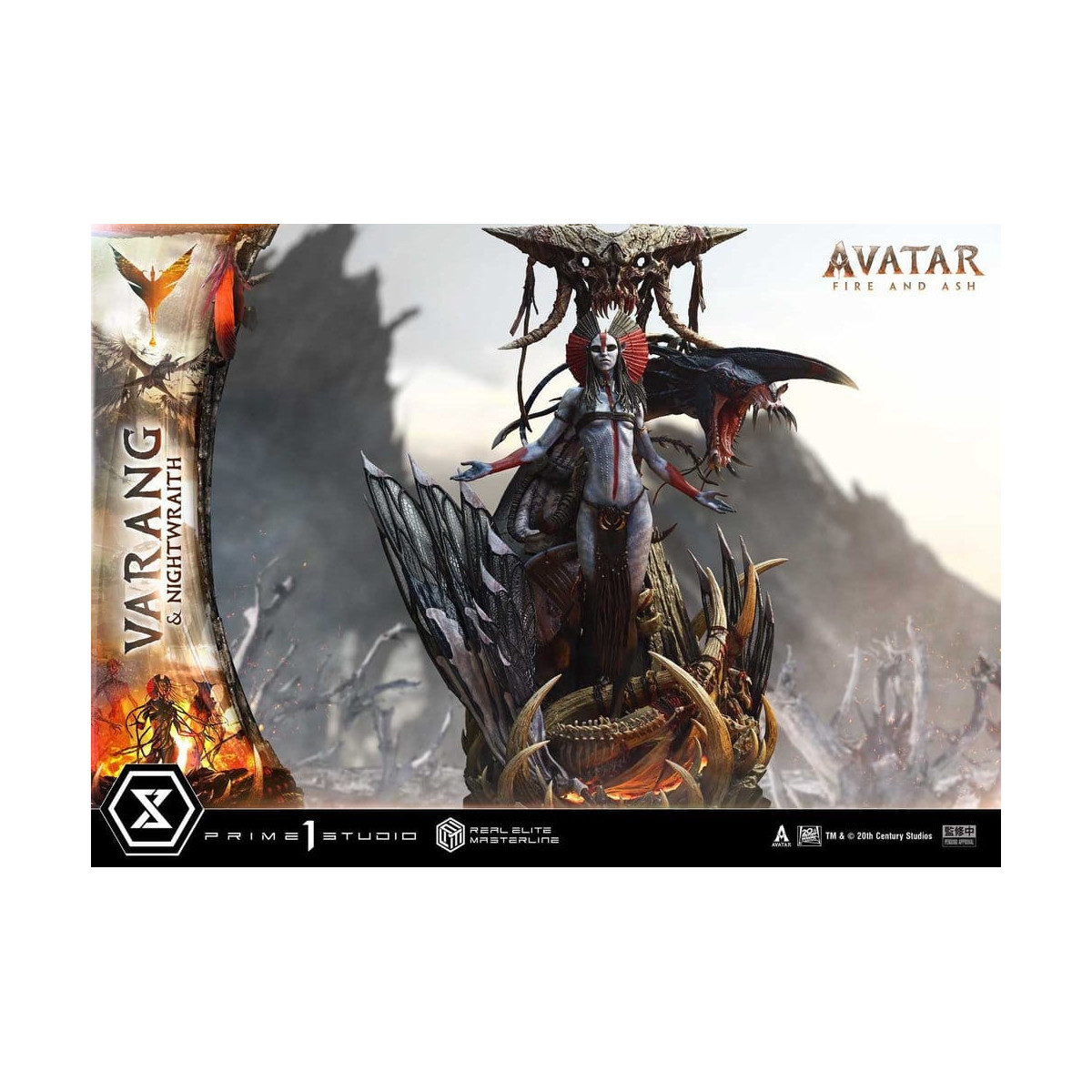 Prime 1 Studio - Avatar: Fire & Ash - Varang & Nightwraith Bonus Version - Real Elite Masterline Series 1/4