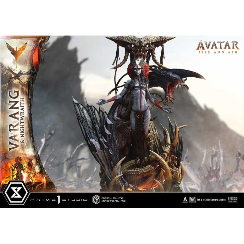 Prime 1 Studio - Avatar: Fire & Ash - Varang & Nightwraith Bonus Version - Real Elite Masterline Series 1/4