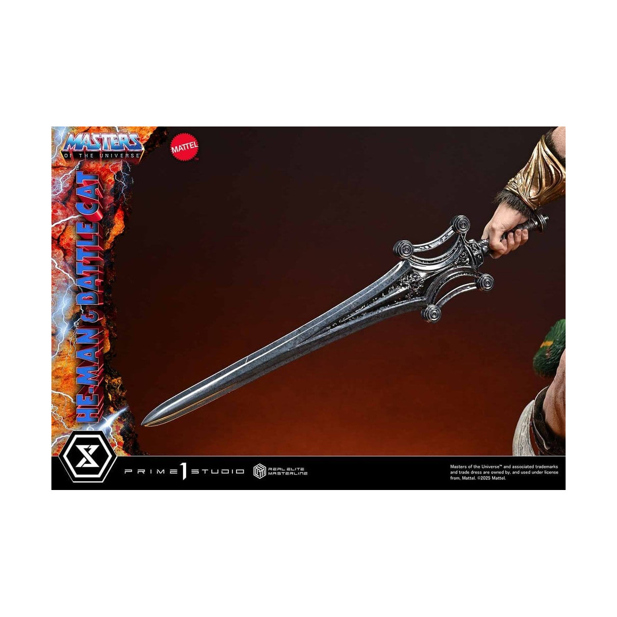 Prime 1 Studio - Masters of the Universe - He-Man & Battle Cat Ultimate Version - Real Elite Masterline Series 1/4