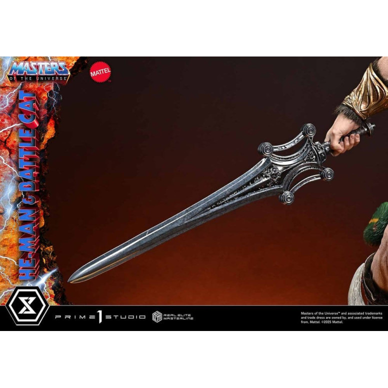 Prime 1 Studio - Masters of the Universe - He-Man & Battle Cat Ultimate Version - Real Elite Masterline Series 1/4