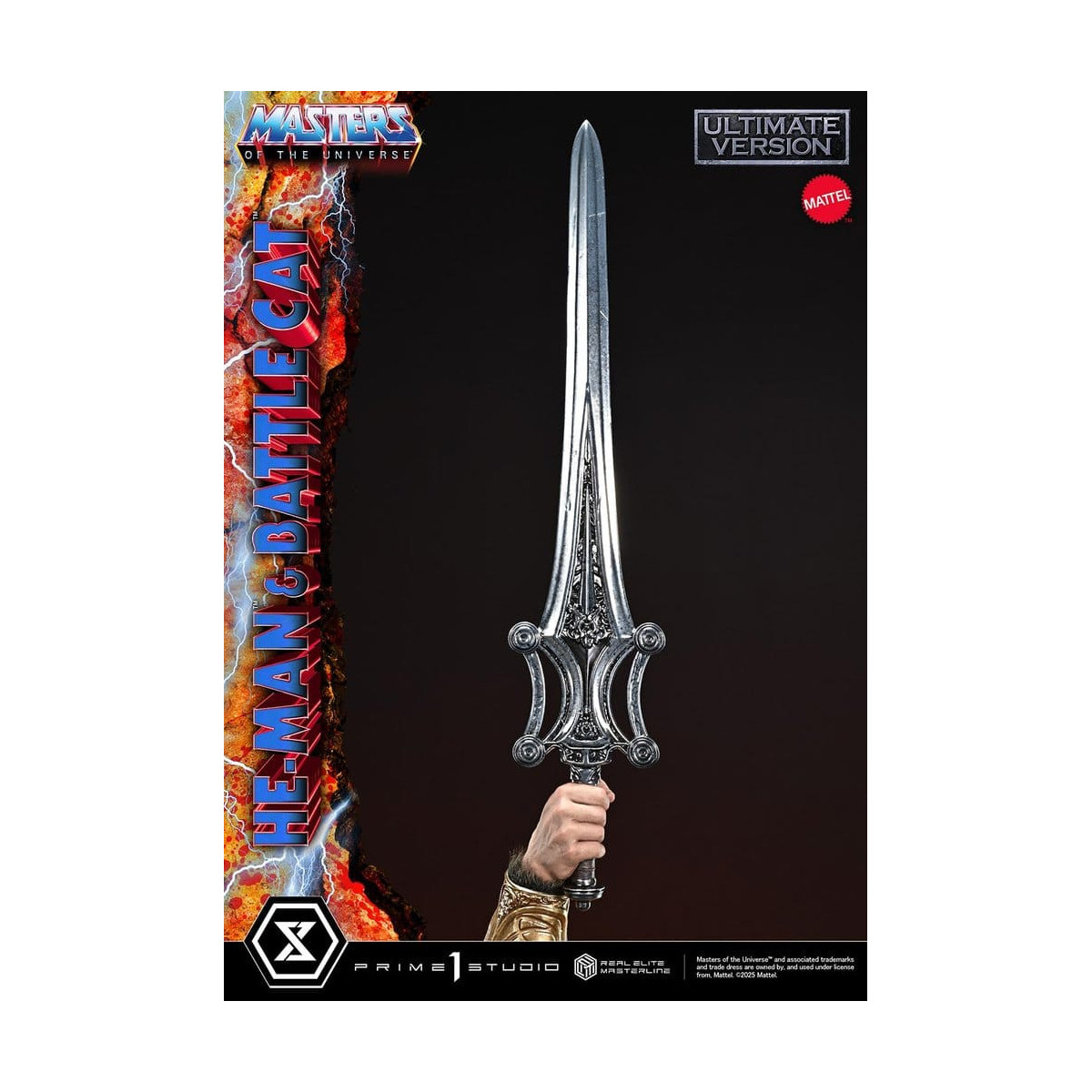 Prime 1 Studio - Masters of the Universe - He-Man & Battle Cat Ultimate Bonus Version - Real Elite Masterline Series 1/4
