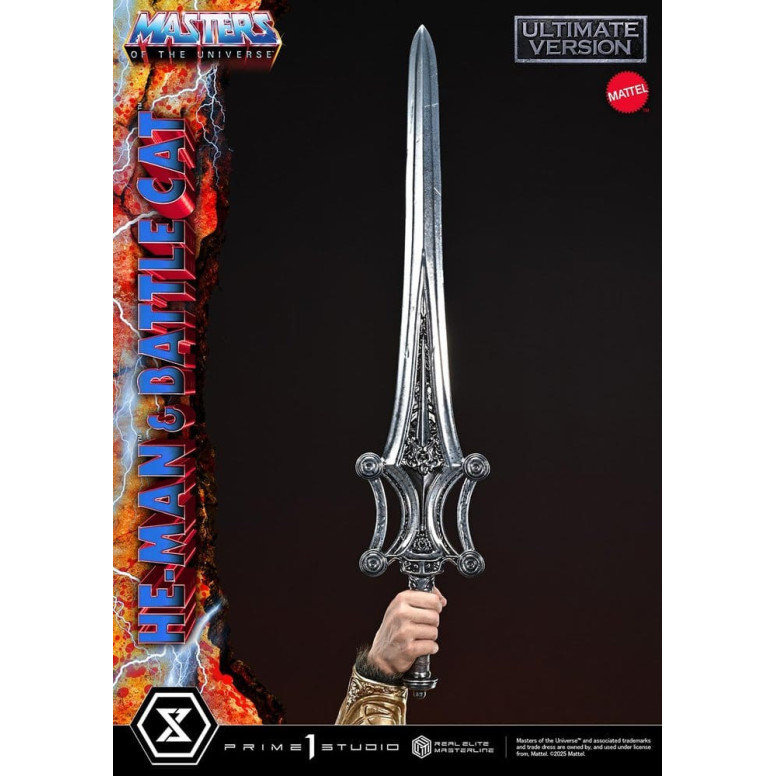 Prime 1 Studio - Masters of the Universe - He-Man & Battle Cat Ultimate Bonus Version - Real Elite Masterline Series 1/4