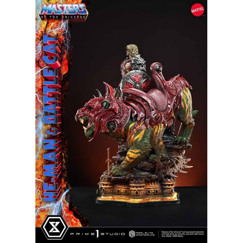 Prime 1 Studio - Masters of the Universe - He-Man & Battle Cat - Real Elite Masterline Series 1/4