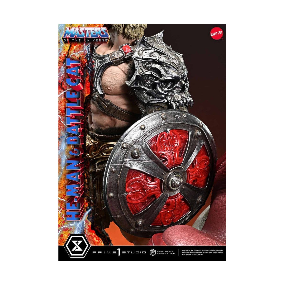 Prime 1 Studio - Masters of the Universe - He-Man & Battle Cat - Real Elite Masterline Series 1/4