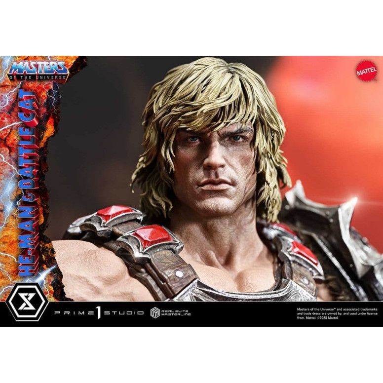 Prime 1 Studio - Masters of the Universe - He-Man & Battle Cat - Real Elite Masterline Series 1/4