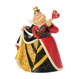 Enesco Disney Haute Couture - Königin der Herzen - Queen of Hearts - Alice im Wunderland Figurine