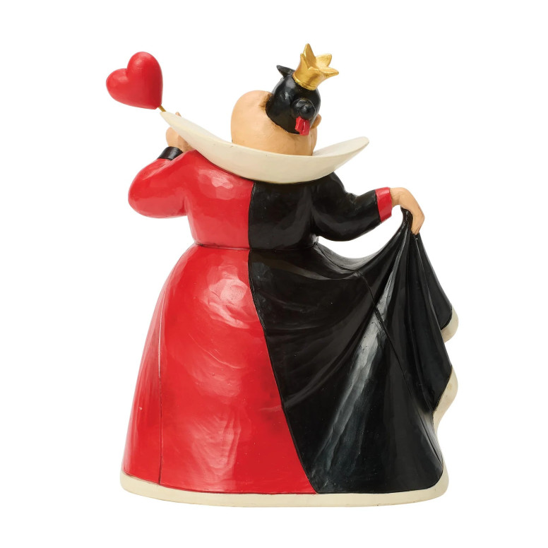 Enesco Disney Haute Couture - Königin der Herzen - Queen of Hearts - Alice im Wunderland Figurine