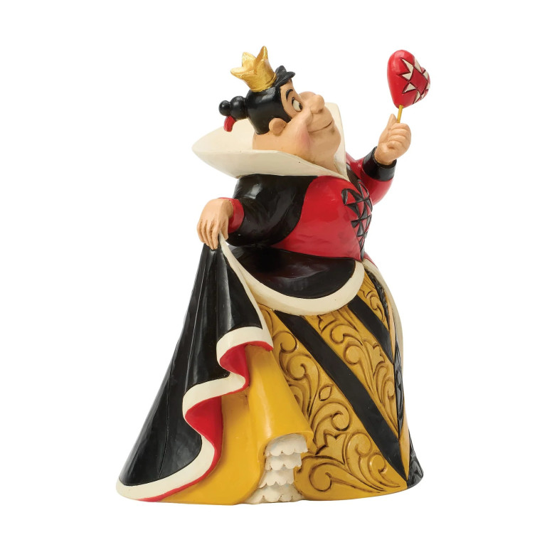 Enesco Disney Haute Couture - Königin der Herzen - Queen of Hearts - Alice im Wunderland Figurine