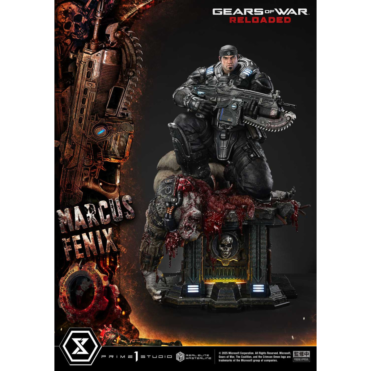 Prime 1 Studio - Gears of War Reloaded - Marcus Fenix - Real Elite Masterline Series 1/3
