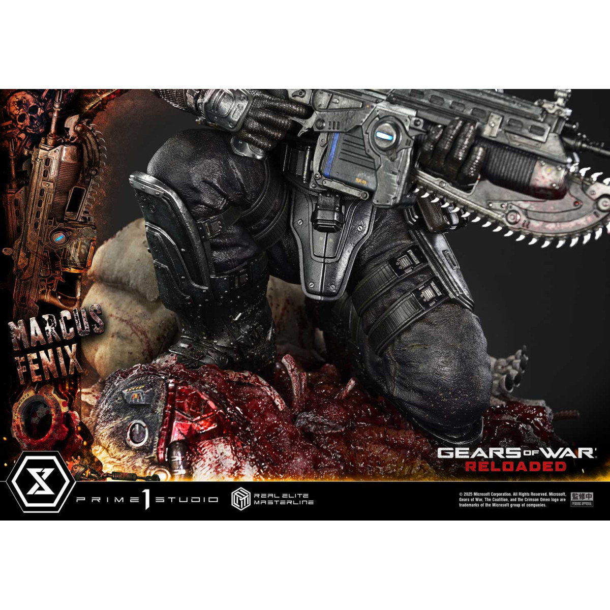 Prime 1 Studio - Gears of War Reloaded - Marcus Fenix - Real Elite Masterline Series 1/3
