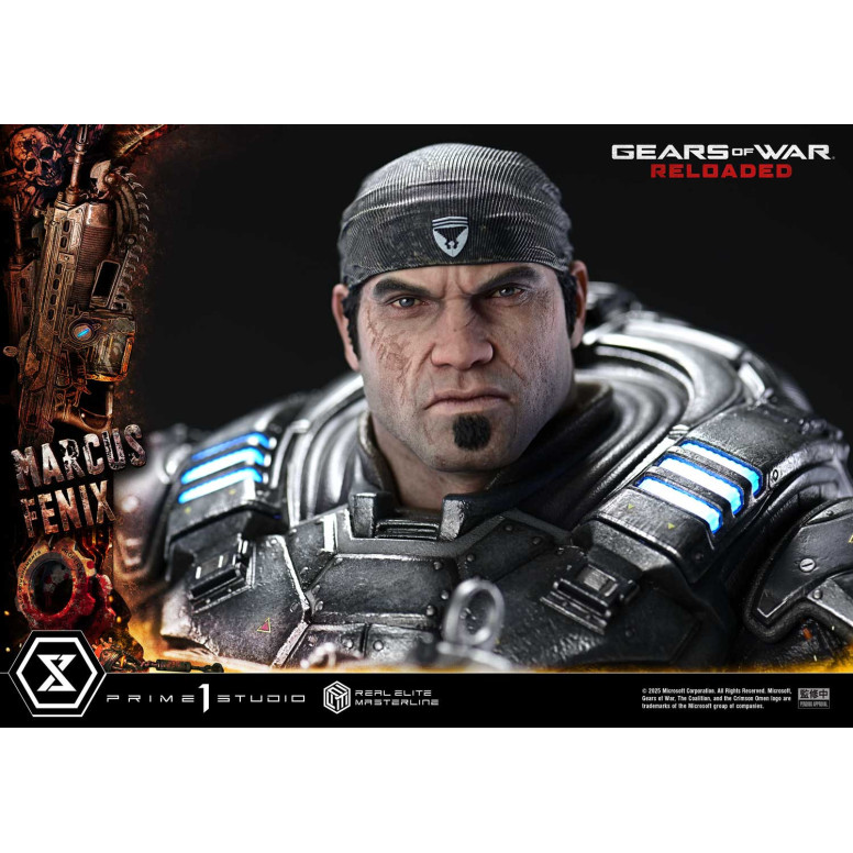 Prime 1 Studio - Gears of War Reloaded - Marcus Fenix Ultimate Bonus Version - Real Elite Masterline Series 1/3