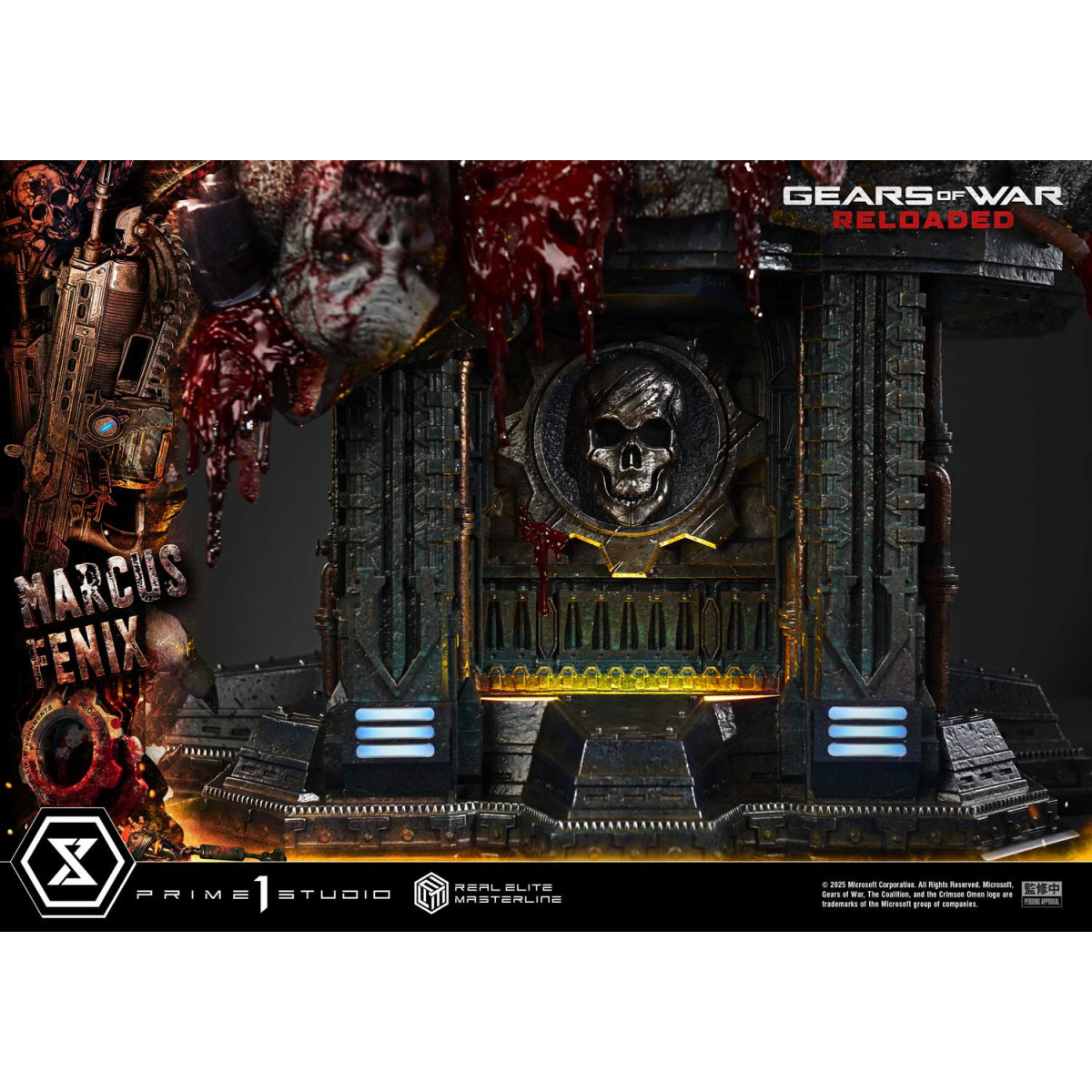 Prime 1 Studio - Gears of War Reloaded - Marcus Fenix Ultimate Bonus Version - Real Elite Masterline Series 1/3