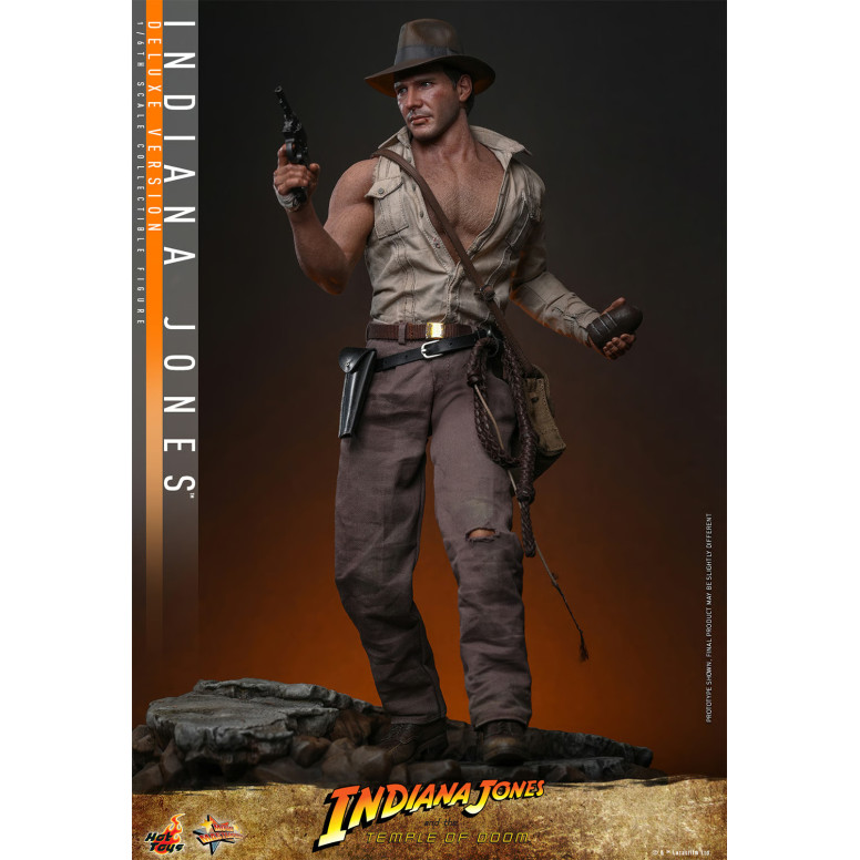 Hot Toys - Indiana Jones and the Temple of Doom - Indiana Jones Deluxe Version MMS 1/6